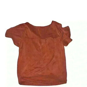 Green Envelope   Blouse  Size M   Short Sleeves V- Neck Cottagecore Boho